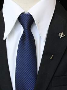 1枚时尚金/银胸针，百搭西装胸针，奢华金属飞机、狼头、蜜蜂、蜻蜓、狗造型，适合搭配西装穿着 - 胸針 - 查看 28