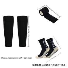 3pcs/Set Universal Sports Socks, Leg Covers, Non-Slip, Football Socks Tights, For Football Hiking Fitness Biking Tennis Gym Training (Male And Women)