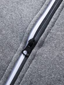 Chaqueta con capucha y cremallera, de corte holgado, para hombre, nueva para primavera/otoño