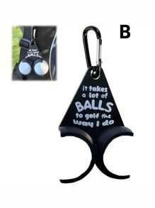 Funny Golf Gift - Golf Ball Holder With Clip, Golf Ball Marker, Golf Ball Stand, Golf Training Tool, Mischievous Golf Ball Holder, Golf Accessories, Excellent Gift For Golf Enthusiasts - Multicolor - View 5