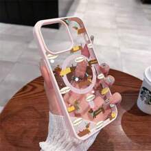 Dachshund Dog Is Suitable For Apple 16promax Magnetic Acrylic For IPhone 15 Mobile Phone Case 14/13 Anti-Fall
