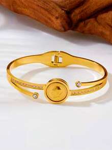 1 szt. Modna czarna bransoletka ze stali nierdzewnej z glazurą kroplową, uniwersalna dla kobiet