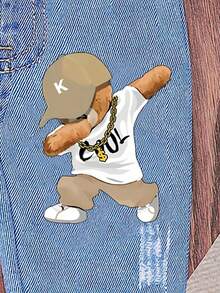 2 Stück Baby Jungen Lässig, süß und bequem, Bären Muster Kurzarm Top und Muster Hose Set, leicht für den Sommer