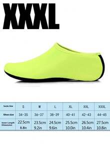 1 Pair Swimming Surfing Socks, Seaside Beach Shoes Men Women Summer Diving Shoes Quick Dry Non-Slip Barefoot Protector Shoes,Soft Sole