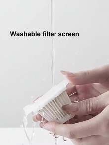 1pc Portable Wireless Multifunctional Vacuum Cleaner, 4-In-1 Vacuum/Blow/Suction/Charge, Small, USB Rechargeable, Wet & Dry Cleaning For Home And Car, Dual-Use Blower And Vacuum - Multicolor - View 11