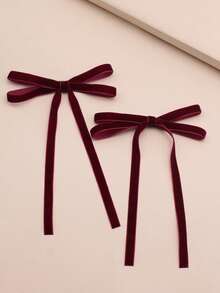 2 pezzi Fermagli per capelli a farfalla neri ed eleganti per donne, accessori per capelli alla moda e minimalisti, adatti per uso quotidiano, uscite, San Valentino, scuola. Mollette per capelli, barrette per capelli, accessori per capelli, accessori per la testa, accessori per capelli da donna. - nero - Visualizzare 7