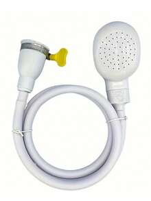 便携式水槽龙头淋浴喷头，多功能橡胶软管淋浴喷头，安装简便，用途广泛，适用于浴室水槽和花园水管连接，可用于洗发、宠物洗澡、房车浴室和家庭使用，也适用于户外淋浴和圆形水龙头，同时也是节日送礼佳品。 - 彩色 - 查看 14