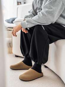 Papuci de vară pentru exterior, papuci unisex, 2025 sandale ușoare cu fund moale, pantofi de casă respirabili, pantofi fără alunecare, mărimea 36-46