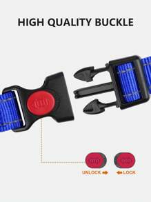 Martingale Dog Collar, Heavy-Duty Nylon Dog Collar - Reflective Nylon Dog Collar, Suitable For Anti Pull Training Collars For Small To Large Dogs - Gentle Control And Durable Design - Multicolor - View 7