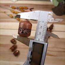 1 pieza Sachet de fragancia de madera hueca, se puede abrir para colocar artículos en su interior, diseño de estilo chino, adecuado para la decoración del hogar, dormitorio, sala de estar