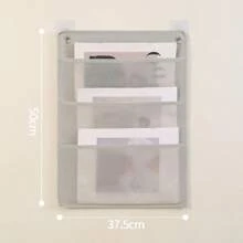 1pc Office File Folder Handheld & Wall-Mounted Document Organizer