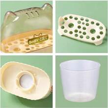 áquina de Hervir Huevos Eléctrica, Hervidor de Huevos Duros,áquina de Hervir Huevos Segura con Temporizador, Vaporizador de Huevos Multifuncional - Blanco - Ver 7