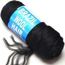 1/2/5/8 Rolls Acrylic Yarn For Brazilian Wool Braids, Suitable For African Crochet Braids, Giant Braids, Senegalese Twists, Braided Wigs, Spiral Braids, Twists, Wrap Braids, 70g/Roll - Multicolor - View 17
