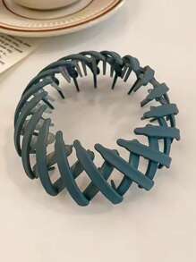 1pc Matte Bird Nest Hair Bun Maker, Suitable For High Ponytail, Bun Hairstyle, Party Dress, Daily Wear, All Seasons, Ponytail Holders, Hair Elastics, Hair Rubber Bands, Scrunchies, Hair Rope, Elastic Hair Tie, Hair Accessories, Home Beauty Women Accessory Gifts ,Head Piece