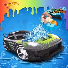 Hot Wheel 1:64 比例变色玩具车，冷水或温水浸泡后可反复变色，男孩儿童玩具车，生日及节日礼物，汽车模型玩具 BHR15-C/D，完美收藏，1980 年雪佛兰克尔维特，美泰梦幻座驾系列，TRAK-TUNE 1 件装 - 彩色 - 查看 6