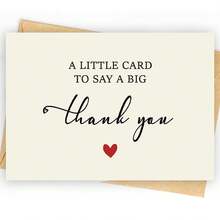 1/5/10张装感谢卡，含信封，适用于婴儿派对、婚礼、教师节、毕业典礼、商务、节日、圣诞节、感恩节等场合（贴纸两种款式随机）。 - 彩色 - 查看 2