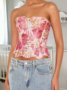 Body básico para mujer: básico sin costuras para gimnasio, salidas nocturnas y uso en capas negro, blanco y rojo, talla S, M y L - Rojo - Ver 1