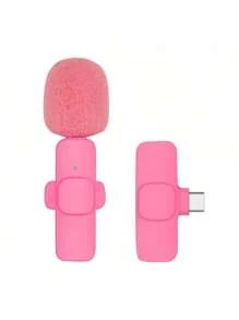 Microphone sans fil Lavalier pour smartphone, microphone sans fil plug-and-play pour l'enregistrement vidéo/audio, micro-cravate pour interview/vlog/enseignement