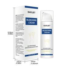 50ml 美白、亮泽、保湿霜，适用于私密部位、腋窝、膝盖、肘部、大腿内侧、比基尼线、腋下，淡化皮肤暗斑 - 白色 - 查看 3