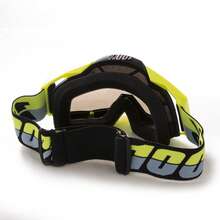 Motorcycle Goggles, Adjustable Strap Windproof Scratch Resistant Ventilated For Sports Cycling Snowboard