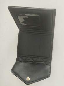 女士绗缝水钻时尚短款钱包女士钱包钱包小钱包