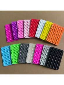 1个硅胶吸盘手机壳支架,吸盘手机支架,Octobuddy,粘性手机支架,适用于智能手机 - 彩色 - 查看 13