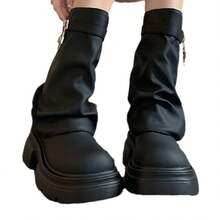 Women Pant Boots - Black - View 7