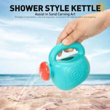 18 Pieces Of Beach Toys, Durable PP Material, Melange, With Bucket & Sand Mold Accessories, Fun Beach Toys, Suitable For Ocean & Beach Accessories, As Halloween & Christmas Gifts - Multicolor - View 5
