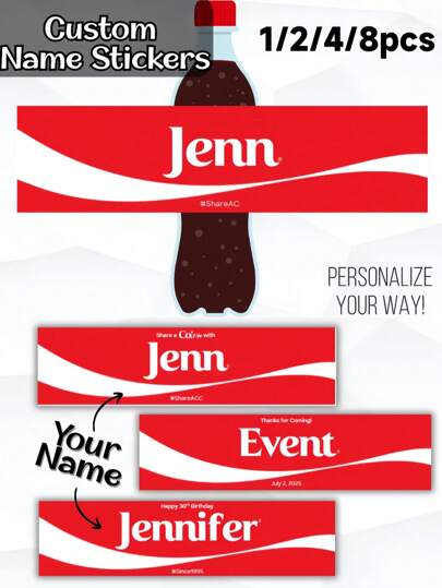 Custom Bottle Label | Personalized Cola Label, Customized Bottle Label, Fun Party Gift, Unique Custom Label, Label,Personalized Label – Custom Bottle Label – Editable Party Favor – Drink Sticker,Home & Living,Haunt Your Home,Souvenirs,Elegant Living