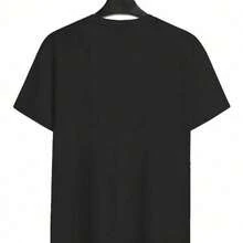 2025 Modified Car Exhaust Austrian REMUS T-Shirt High-Quality Y2K Men's And Women's Short-SLEEs Ved Round-Neck Tops - 黑色 - 查看 2