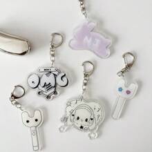 1 pieza Llavero KPOP, Accesorios de llavero, Nuevo llavero de mezclilla, Llaveros, Encantos de teléfono, Accesorios de coche, Encantos de bolso, Accesorios de bolso, Regalo para amigos