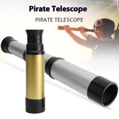 1 chiếc 2025 Kính viễn vọng cướp biển trẻ em bán chạy nhất, Đồ chơi ống nhòm đơn độ nét cao - Quà tặng sinh nhật - Quà tặng lễ Phục sinh - Quà tặng ngày lễ tình nhân - Quà tặng - Đồ chơi - Lễ Phục sinh - Bán chạy nhất mới - Mô hình vụ nổ mới - Bán chạy mới - Bản phát hành mới - Đồ chơi mới - Đồ chơi cặp đôi - Đồ chơi hóa trang - Đồ chơi sáng tạo - Quà tặng cặp đôi - Kính viễn vọng trẻ em - Kính viễn vọng