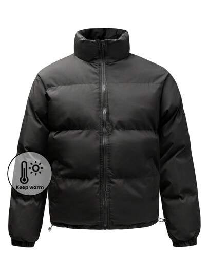 Chaqueta acolchada de algodón gruesa y holgada, moda coreana para jóvenes, invierno