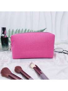 Customized Embroidered Makeup Storage Cosmetic Bag, Monogram Waffle Makeup Bag - Monogram Graduation Gift - Bridesmaid Gift, Classic Makeup Bag Suitable For Dorm Life, Customized Embroidered Makeup Storage Cosmetic Bag, Monogram Waffle Makeup Bag - Monogram Graduation Gift - Bridesmaid Gift, Classic Makeup Bag Suitable For Dorm Life, Customized Personalized Embroidered Bubble Mesh Cosmetic Bag/Toiletry Organizer, Easy Comfort