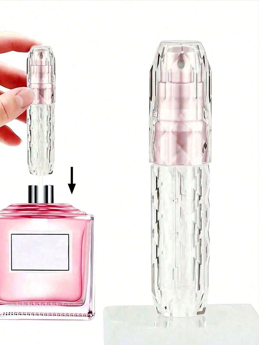 3 件 5ml 香水喷雾瓶可再填充便携式旅行瓶香水雾化器液体容器，适用于化妆品，方便持久的旅行必需品，送礼的理想选择香水瓶