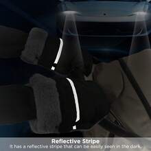 Baby Stroller Warm Gloves, Outdoor Windproof Waterproof Handlebar Cover For Pram In Winter, Snow Season