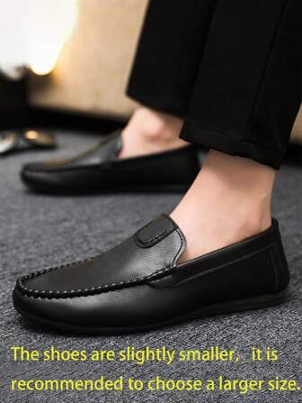 2025 Spring New Men's Loafers, Classic Fashion Moccasin Shoes, Comfortable Formal Shoes, Slip-On Driving Shoes, Versatile Soft Sole Shoes (The Shoes Run Small, Customers With Large Feet Are Advised To Order One Size Up)