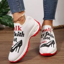 Brand New Rubber Outsole Non-Slip Shoes. Casual # Breathable # Wear-Resistant. Low-Top Sneakers. Suitable For Cycling, Running, Traveling And Hiking. Suitable For Indoor And Outdoor Wear. Available In Four Colors. Wearing Them Will Make People Shine. - 紅色 - 查看 3