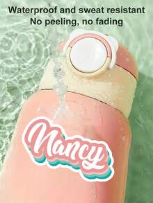 ملصقات زجاجة مياه مخصصة، ملصقات اسم هولوغرافية مخصصة، ملصقات بطاقة اسم شخصية، ملصقات اسم قابلة للتخصيص، هدايا عيد الميلاد، أحرف ملونة مشعة، دفاتر، أجهزة كمبيوتر، ديكور الغرفة، لوازم العودة إلى المدرسة، مقاومة للماء، ذكرى سنوية، عيد المعلم، المدرسة، الأولاد، البنات، الأمهات، المنزل، الانتقال - النمط أ - مشاهدة 4