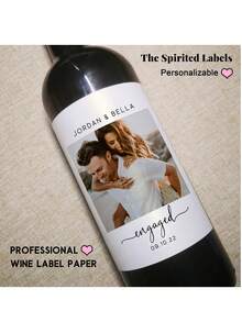 Etichette adesive personalizzabili per bottiglie d'acqua minerale, 500 ml, impermeabili, etichette personalizzate, adatte per decorazioni di celebrazioni, matrimoni, compleanni, feste ed eventi con finitura glitterata, riutilizzabili, bianche con motivo a scacchi, decorazioni per eventi | Etichette glitterate | Etichette adesive, decorazioni per bottiglie d'acqua, adatte per matrimoni, compleanni, affari, di feste, dimensione singola: 21 cm x 5 cm, pronte per un brunch