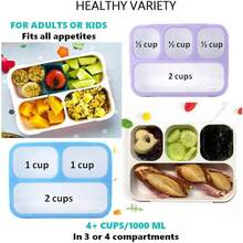 Lunch Box - Blue Purple - View 5