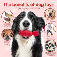 لعبة مضغ للكلاب على شكل سمكة الكلاون الحمراء لا تقهر - مطاط طبيعي متين، مناسبة للقضّاغين العنيفين، صوت تفاعلي لجذب الانتباه، رائعة للكلاب من الأحجام المتوسطة إلى الكبيرة، لعبة مضغ للقضّاغين العنيفين