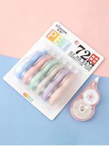 1/3/6 件修正带，72 米大容量修正带套装，学生修正带，修正，修正工具，修正文具，橡皮擦，家庭作业，修正用品，书写修正，修正液，学校用品，学生用品，开学季，学校必需品