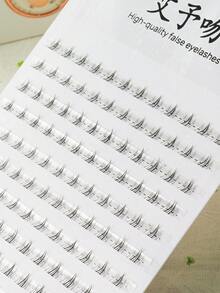 10 Packs, 120pcs/Pack, 0.05mm Thickness (6mm Length) Drooping Eye Lash Clusters, DIY Handmade Eyelashes, Cartoon Sweet Style, Manga Big Eyes Cute, Cosplay, Reusable, Suitable For Halloween, Daily Wear, Dates, Great Gift For Women Lash Clusters,Eye Lash Clusters,Individual Eyelashes,Lashes,Fake Lashes