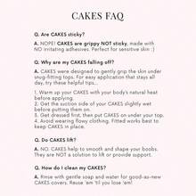 CAKES Circles - The "Not Sticky" Nip Cover - Official CAKES - Product Does NOT Provide Lift - Womenswear, Seamless - Em yêu - Xem 4