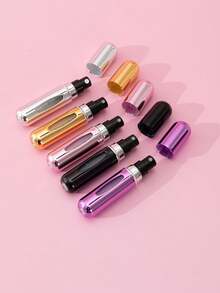 6pcs Travel Perfume Bottles, 5ML Refillable Travel Spray Atomizers, Travel Size Perfume Bottles And Pocket Perfume Dispenser, Cologne Travel Bottles And Sprayers, 5ML Refillable Perfume Bottles, Refillable Perfume Atomizer, Travel Perfume Sprayer, Mini Portable Empty Liquid Containers, Travel Essentials, Beach Travel Organizer, Back To School Holiday Supplies, Holiday Camping Vacation Necessities Accessories, Women's Perfume, Cologne Mener Spray - Multicolor - View 10