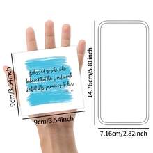 60 piezas Tarjetas con Versículos Bíblicos Inspiradores - Tarjetas de Oración y Aliento Coloridas con Citas de las Escrituras, Regalo Perfecto para Amigos y Familia - Tarjetas Diarias de Afirmación y Motivación - Multicolor - Ver 2