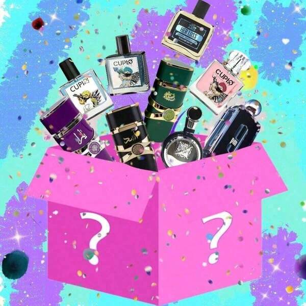 Perfume Random Mystery Blind Box, Contains A Variety Of Fragrances For Men And Women, Anything Is Possible, Open It To Find Your Own Flavor!