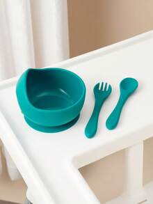 3PCS Personalized Customization Name And Pattern Baby Silicone Tableware Suction Bowl Soft Spoon Fork Feeding Learning Sets For Baby Solid Color Utensils Kids Custom Food Storage,Multi-Functional,Ornamental,Letter,Stylish,Modern,Colorful,Cute,Adorable,Casual,Custom,Personalised,Unique,Customized,Ideal Gifts For Him,Ideal Gifts For Her,Multi-Functional,Ornamental,Letter,Stylish,Modern,Colorful,Cute,Adorable,Casual,Custom,Personalised,Unique,Customized,Ideal Gifts For Him,Ideal Gifts For Her, Son, Daughter,Christmas Gift - Multicolor - View 13