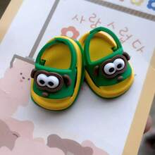 (仅鞋子) 17厘米卡通拖鞋，适合6英寸BJD 15厘米娃娃玩具，Labobo - 彩色 - 查看 8